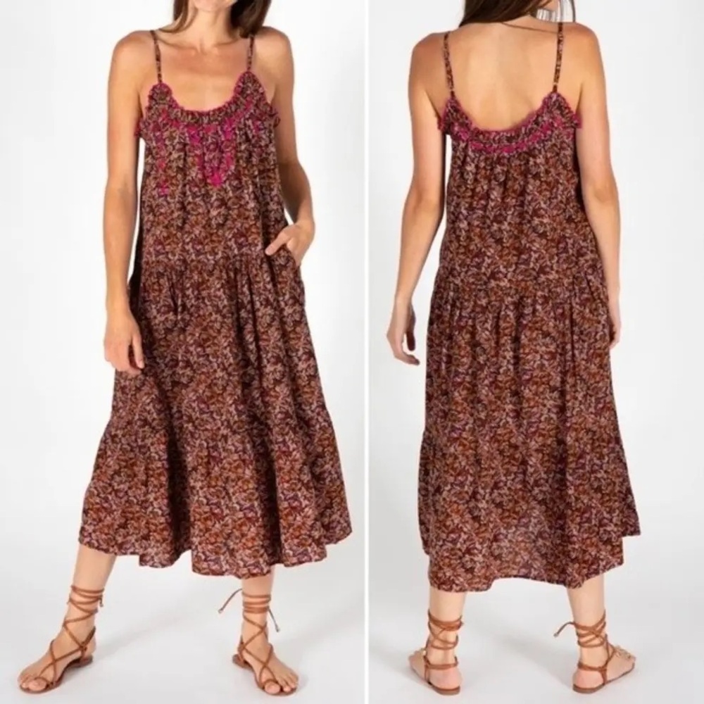 Natural Life Embroidered Tank Dress XS/S